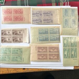 Vintage Postage Stamp Collection